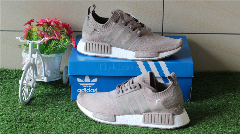 Real Boost Adidas NMD R1 PK Tan French Beige